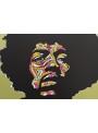 Jimi Hendrix Yellow Purple