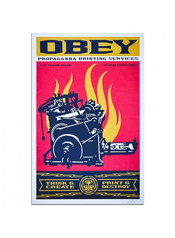 OBEY - Print and Destroy